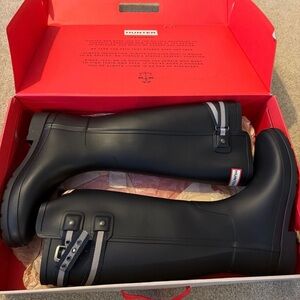 Hunter Refined Webbing Backstrap Boots